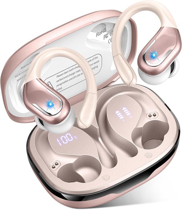 IP7 Waterproof with ENC Noise Cancelling Mic Bluetooth Earbuds - Image 28