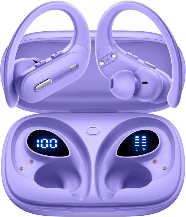 Bluetooth 5.3 waterproof heavy bass sports earphones - Image 14