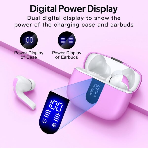 IPX5 Waterproof In-ear Wireless Bluetooth Headphones - Image 52
