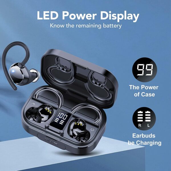 IPX7 Waterproof, Deep Bass 2.0 Bluetooth Earphones Wireless Headphones - Image 18