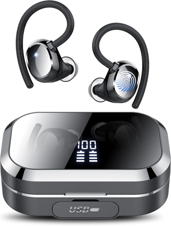 IPX7 Waterproof, Deep Bass 2.0 Bluetooth Earphones Wireless Headphones - Image 15
