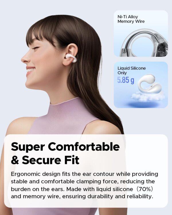 Bluetooth 5.4 Open Ear Clip Wireless Headphones - Image 5