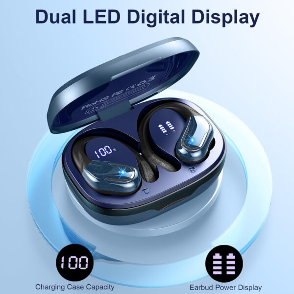 IP7 Waterproof with ENC Noise Cancelling Mic Bluetooth Earbuds - Image 19
