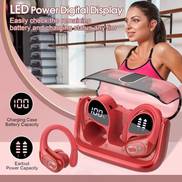 2025 Bluetooth Stereo Deep Bass, ENC Noise Cancelling Microphone, IPX7 Waterproof Earphones - Image 13
