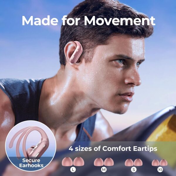 Bluetooth 5.3 waterproof heavy bass sports earphones - Image 13