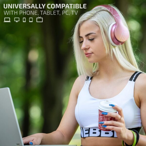Foldable Wireless Bluetooth Over-Ear Headphones - Image 23