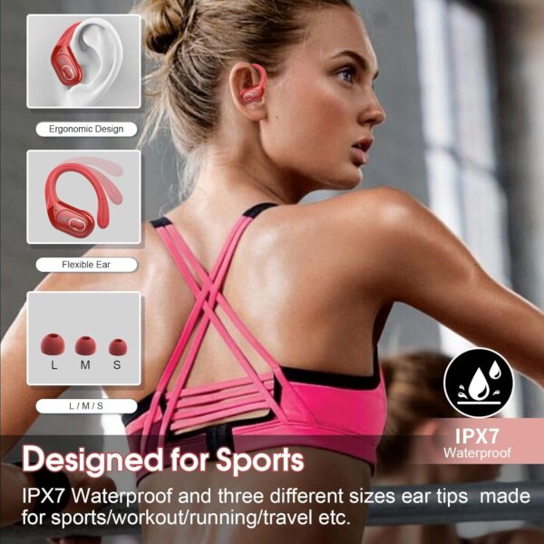 2025 Bluetooth Stereo Deep Bass, ENC Noise Cancelling Microphone, IPX7 Waterproof Earphones - Image 10