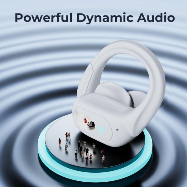 Bluetooth 5.3 Sweatproof Over-Ear Running Earphones with Ear Hooks - Image 21