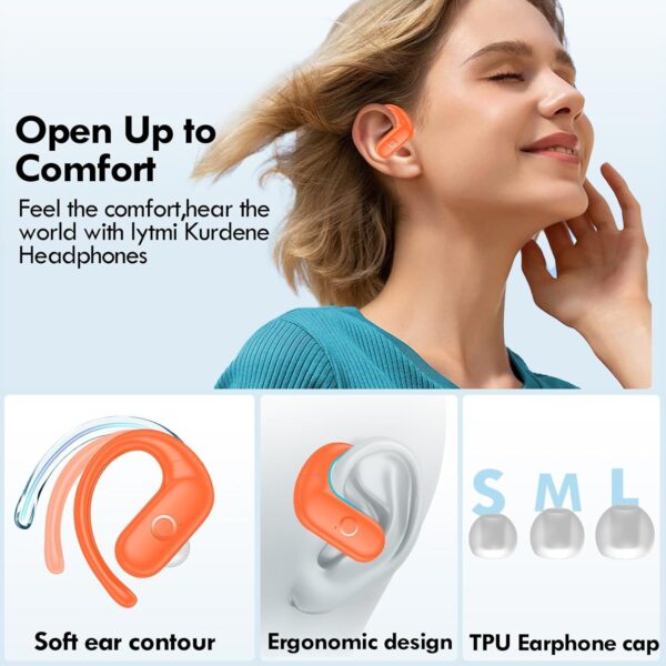 Wireless Bluetooth Over-Ear Headphones with Deep Bass - Image 46