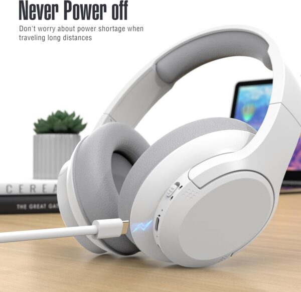 HiFi Stereo Bluetooth Wireless Over-Ear Headphones with Mic - Image 15