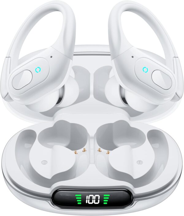 Bluetooth 5.3 Sweatproof Over-Ear Running Earphones with Ear Hooks - Image 19