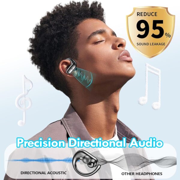 Wireless Bluetooth Over-Ear Headphones with Deep Bass - Image 38