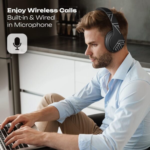 Foldable Wireless Bluetooth Over-Ear Headphones - Image 42