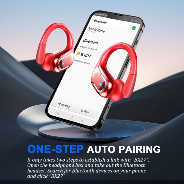 IP7 Waterproof with ENC Noise Cancelling Mic Bluetooth Earbuds - Image 48
