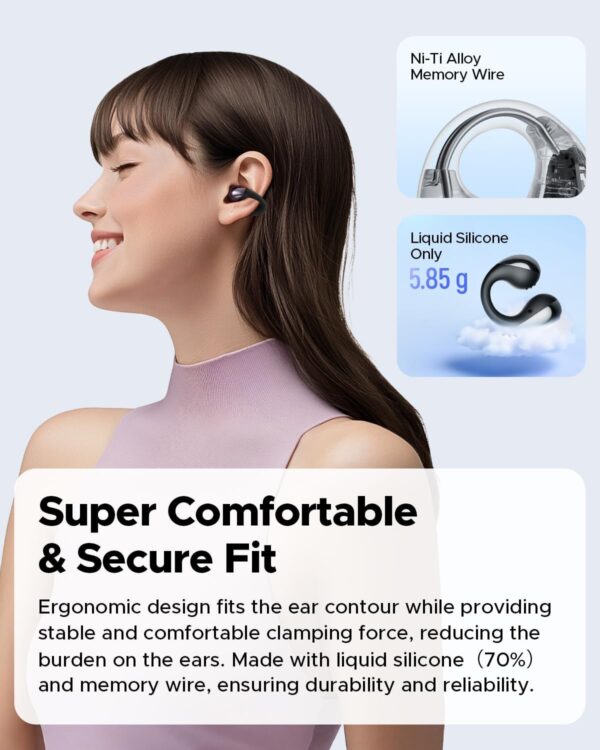 Bluetooth 5.4 Open Ear Clip Wireless Headphones - Image 32
