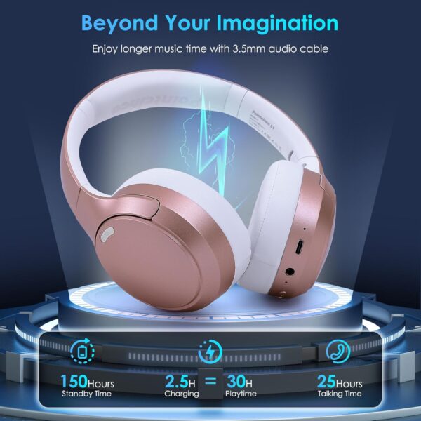 Foldable and lightweight Bluetooth 5.4 Headphones - Image 11