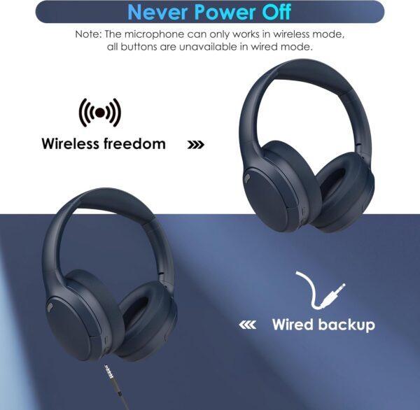 Foldable and lightweight Bluetooth 5.4 Headphones - Image 3