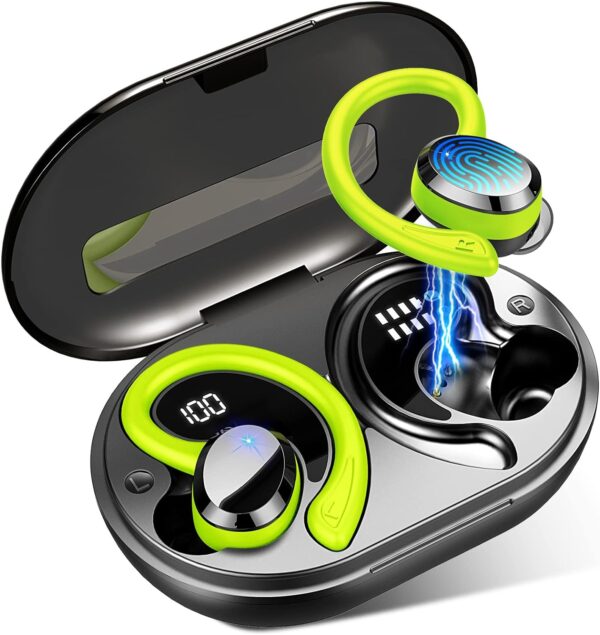 IP7 Waterproof with ENC Noise Cancelling Mic Bluetooth Earbuds - Image 35