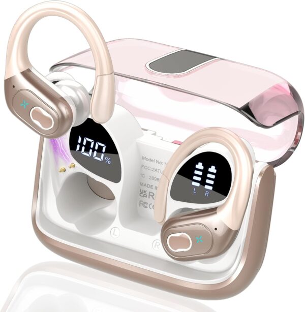 2025 Bluetooth Stereo Deep Bass, ENC Noise Cancelling Microphone, IPX7 Waterproof Earphones - Image 29