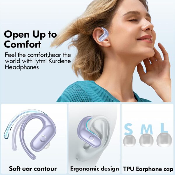 Wireless Bluetooth Over-Ear Headphones with Deep Bass - Image 29