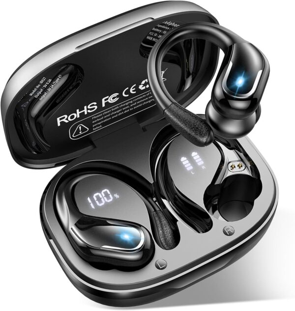 IP7 Waterproof with ENC Noise Cancelling Mic Bluetooth Earbuds - Image 21