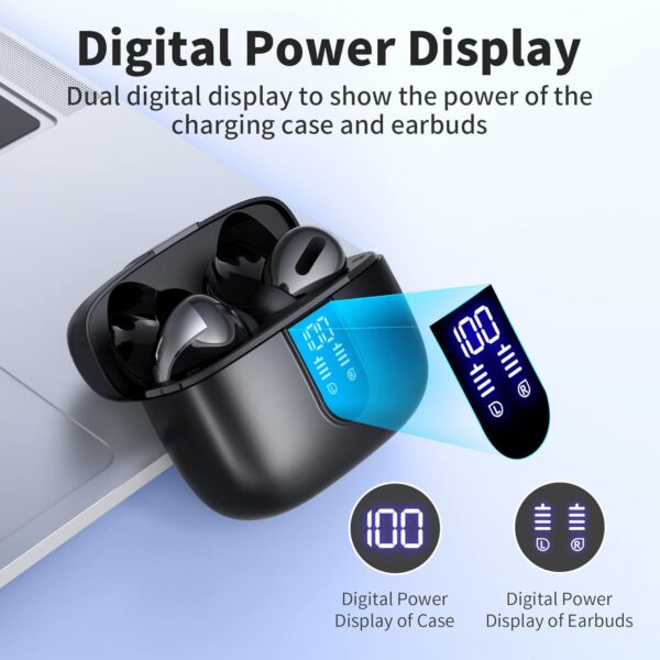 IPX5 Waterproof In-ear Wireless Bluetooth Headphones - Image 2