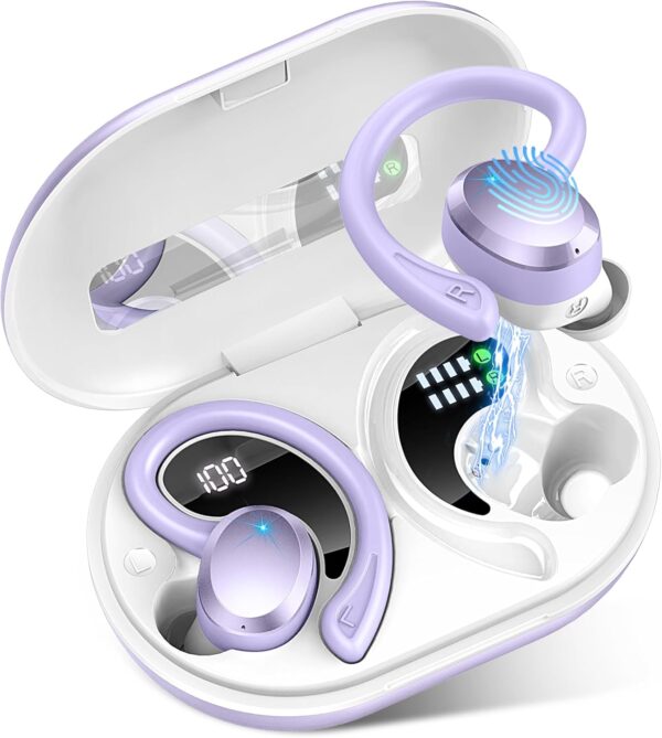IP7 Waterproof with ENC Noise Cancelling Mic Bluetooth Earbuds - Image 8