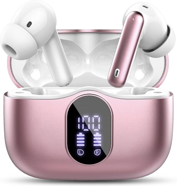 Bluetooth 5.4 Bass Stereo Noise Cancelling In-Ear Headphones - Image 15