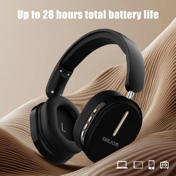 Bluetooth Wireless Over-Ear Headphones - Image 18
