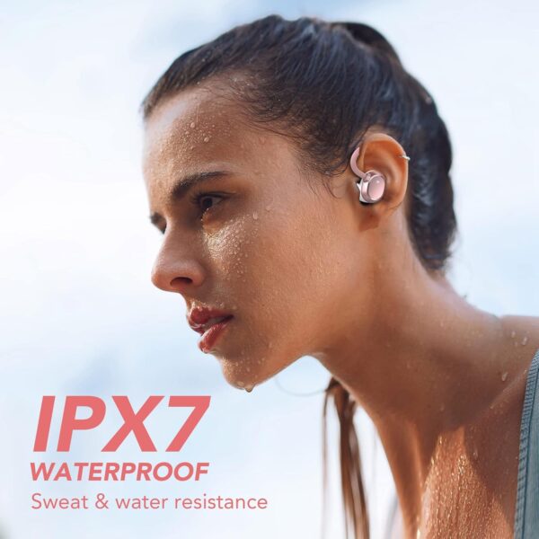 IPX7 Waterproof, Deep Bass 2.0 Bluetooth Earphones Wireless Headphones - Image 13