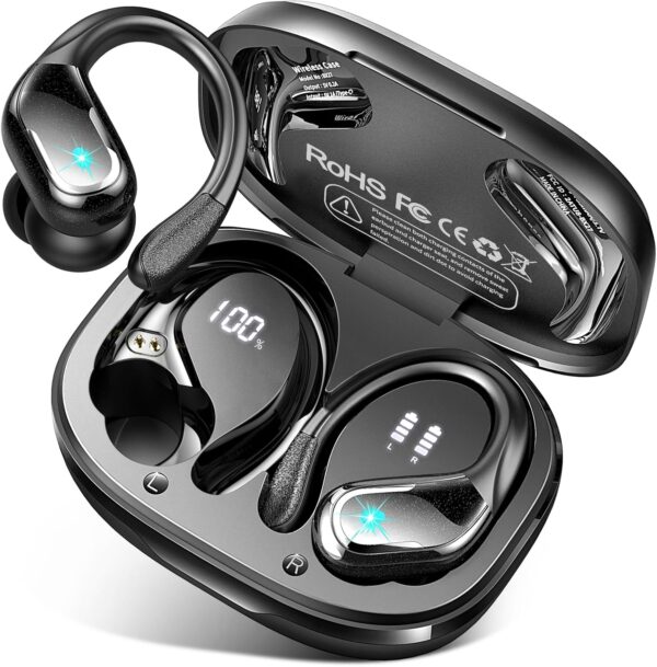IP7 Waterproof with ENC Noise Cancelling Mic Bluetooth Earbuds - Image 50