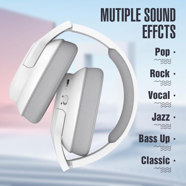 HiFi Stereo Bluetooth Wireless Over-Ear Headphones with Mic - Image 11