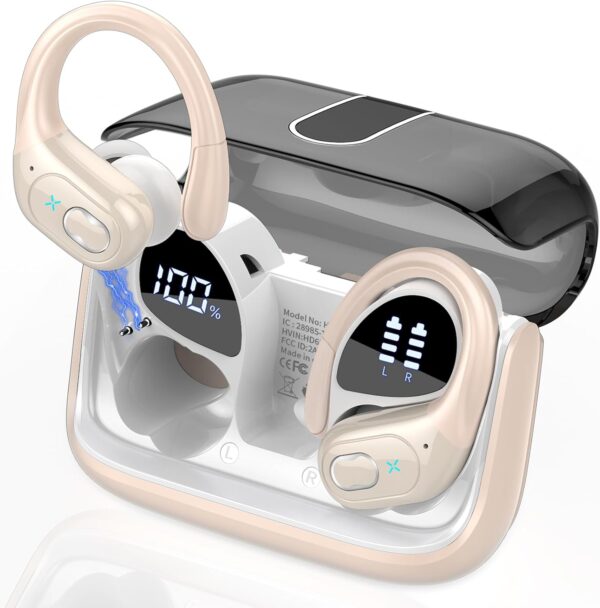 2025 Bluetooth Stereo Deep Bass, ENC Noise Cancelling Microphone, IPX7 Waterproof Earphones - Image 50
