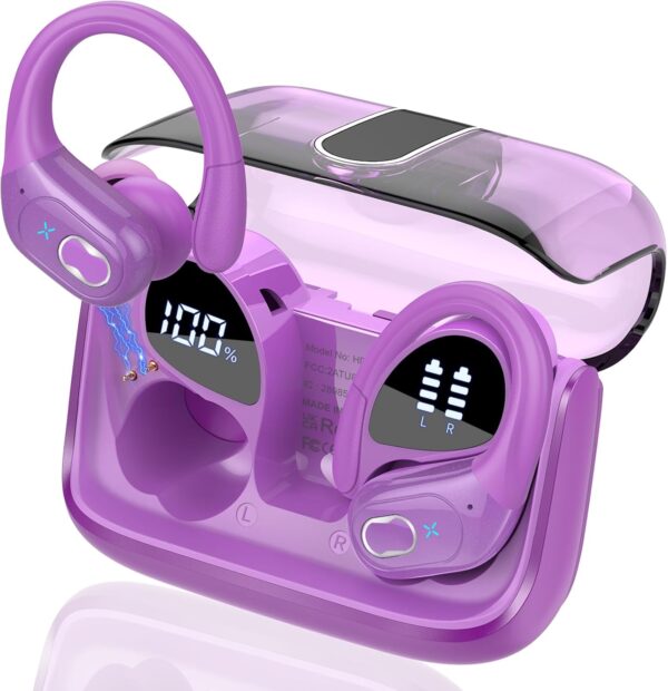 2025 Bluetooth Stereo Deep Bass, ENC Noise Cancelling Microphone, IPX7 Waterproof Earphones - Image 22