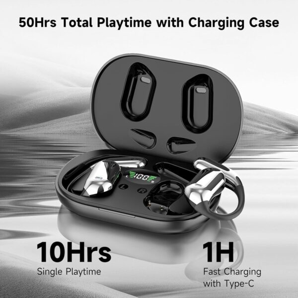 Waterproof design open bluetooth 5.4 earphones - Image 4
