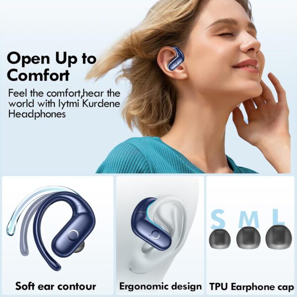Wireless Bluetooth Over-Ear Headphones with Deep Bass - Image 21