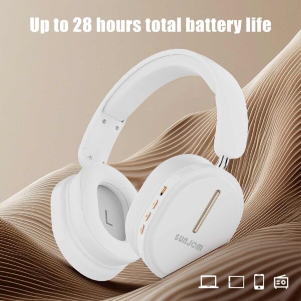 Bluetooth Wireless Over-Ear Headphones - Image 12