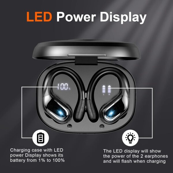 IP7 Waterproof with ENC Noise Cancelling Mic Bluetooth Earbuds - Image 24