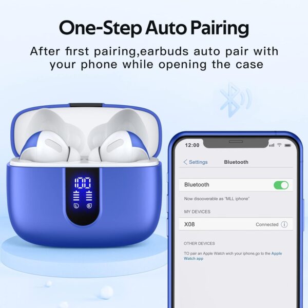 IPX5 Waterproof In-ear Wireless Bluetooth Headphones - Image 62