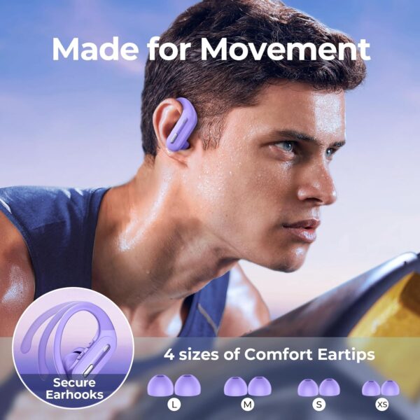 Bluetooth 5.3 waterproof heavy bass sports earphones - Image 19