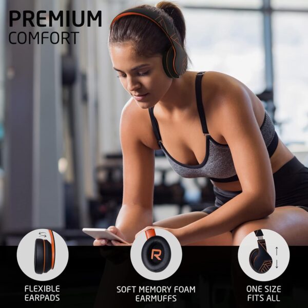 Foldable Wireless Bluetooth Over-Ear Headphones - Image 11