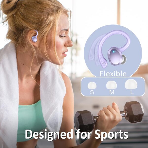 IP7 Waterproof with ENC Noise Cancelling Mic Bluetooth Earbuds - Image 12