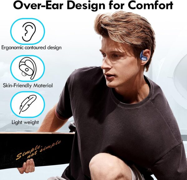 Wireless Bluetooth Over-Ear Headphones with Deep Bass - Image 19
