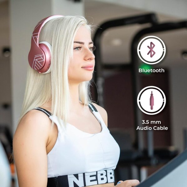 Foldable Wireless Bluetooth Over-Ear Headphones - Image 25