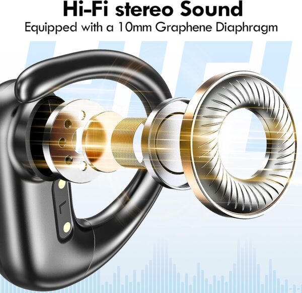 Wireless Bluetooth Over-Ear Headphones with Deep Bass - Image 34
