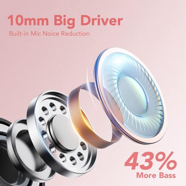 IPX7 Waterproof, Deep Bass 2.0 Bluetooth Earphones Wireless Headphones - Image 11
