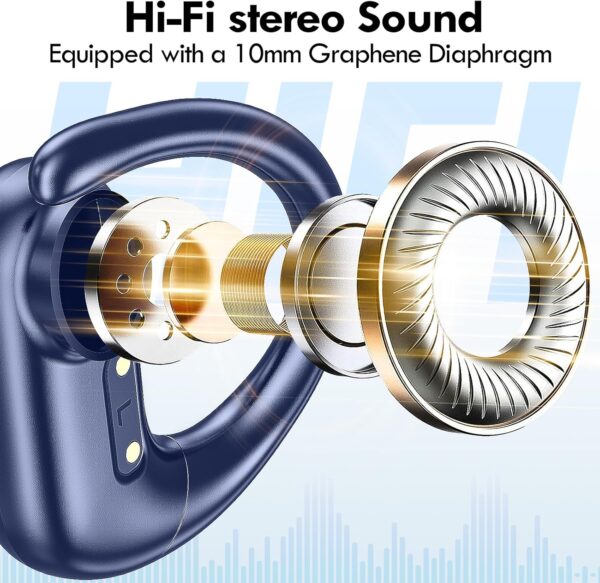 Wireless Bluetooth Over-Ear Headphones with Deep Bass - Image 18