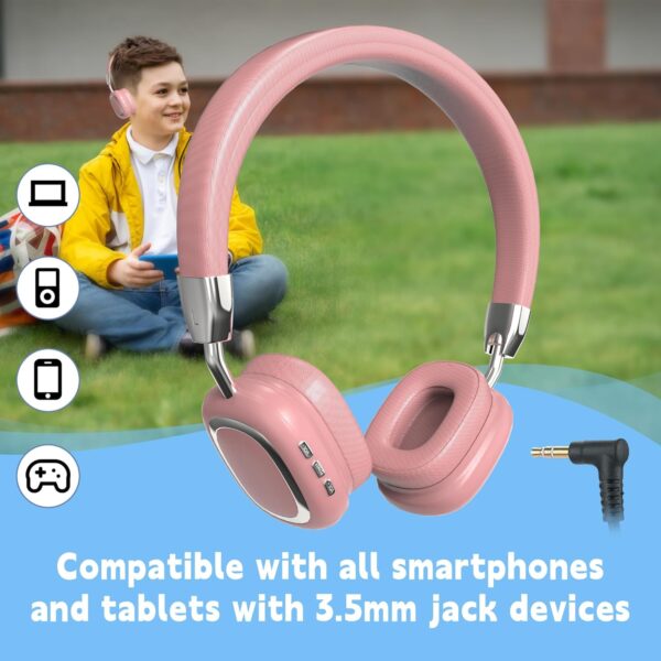 HiFi Stereo Foldable 5.3 Wireless Bluetooth Noise Cancelling Headphones - Image 14