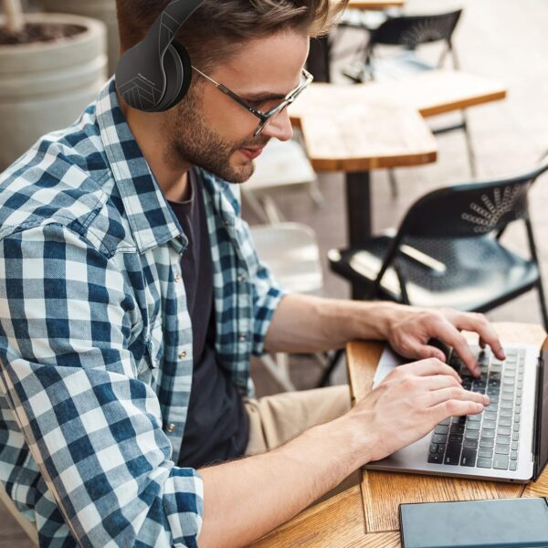 Foldable Wireless Bluetooth Over-Ear Headphones - Image 34