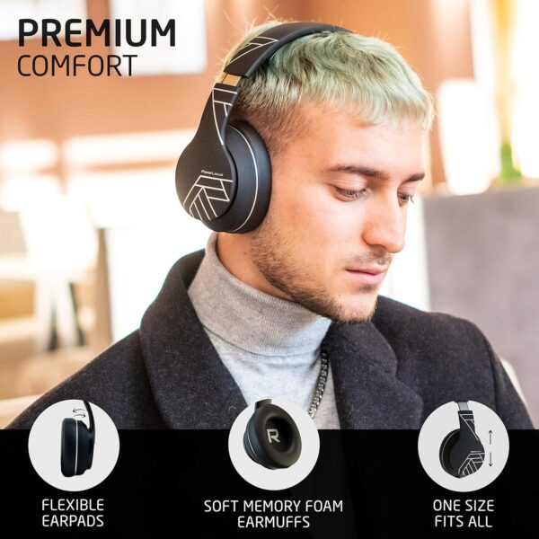 Foldable Wireless Bluetooth Over-Ear Headphones - Image 39
